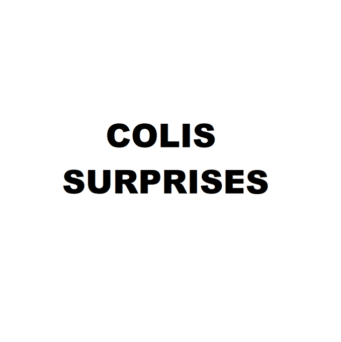 Colis surprises SWEAT et/ou JERSEY cuir 50 €